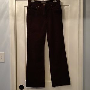 Jones NY Boot cut corduroy pants